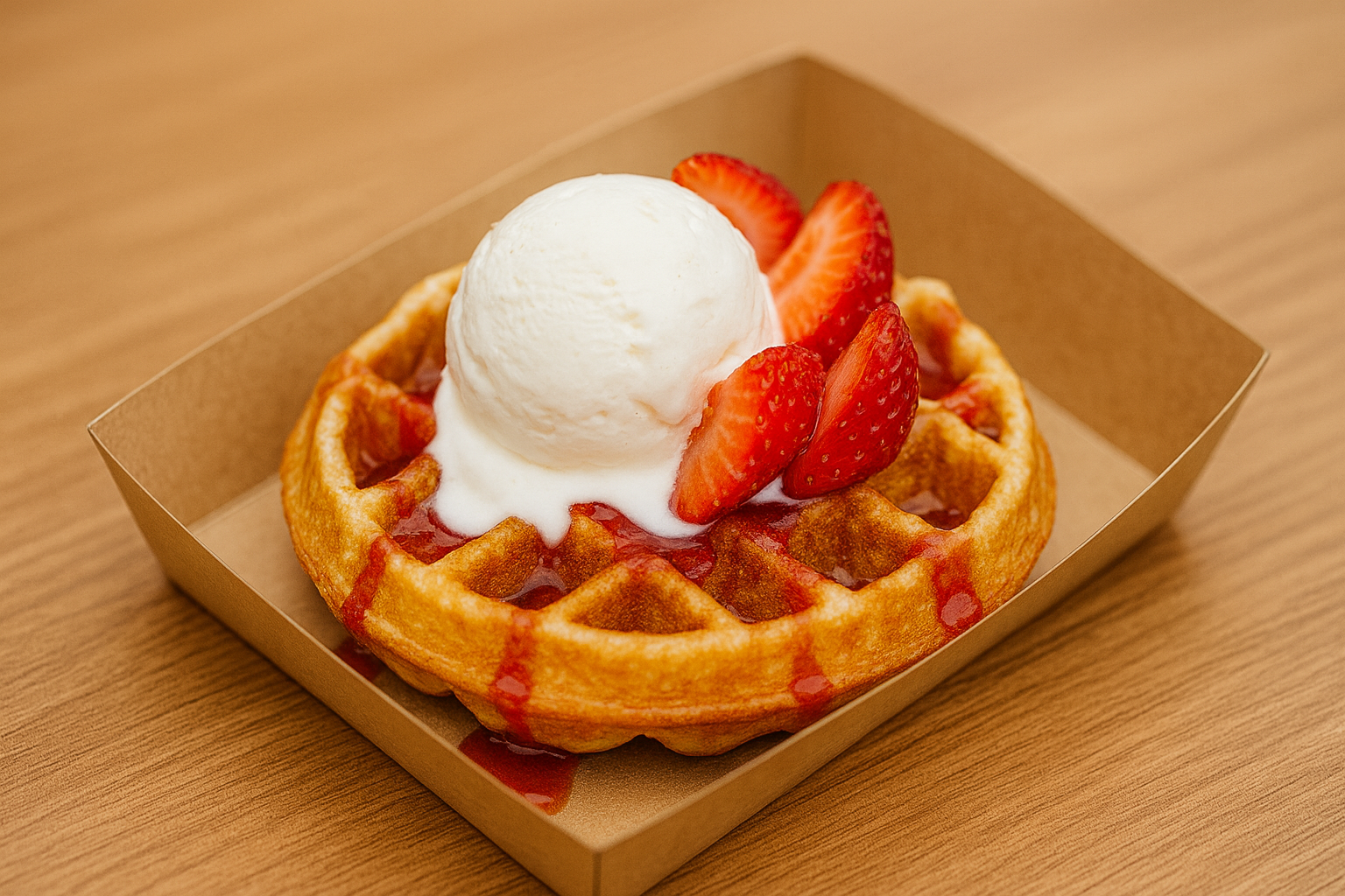 Mobile Belgium Waffle Bar